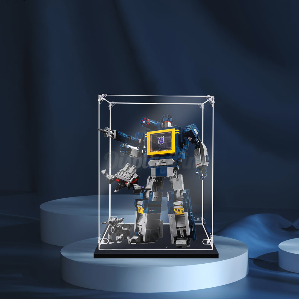 Display King -Acrylic display case with screw for LEGO® Transformers:Soundwave 10358