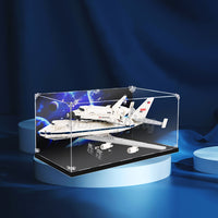 Display King -Acrylic display case with screw for LEGO® Shuttle Carrier Aircraft 10360