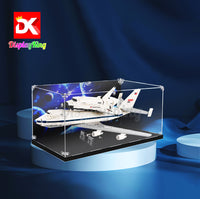 Display King -Acrylic display case with screw for LEGO® Shuttle Carrier Aircraft 10360
