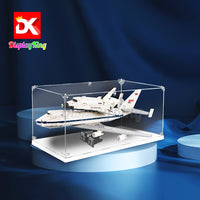 Display King -Acrylic display case with screw for LEGO® Shuttle Carrier Aircraft 10360