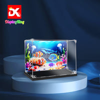 Display King -Acrylic display case with screw for LEGO® Tropical Aquarium 10366