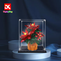 Display King -Acrylic display case with screw for LEGO® Poinsettia 10370
