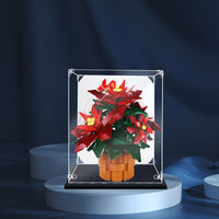 Display King -Acrylic display case with screw for LEGO® Poinsettia 10370
