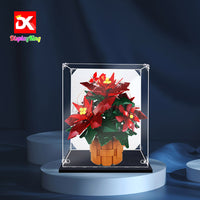 Display King -Acrylic display case with screw for LEGO® Poinsettia 10370
