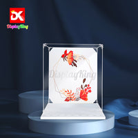 Display King -Acrylic display case with screw for LEGO® Poinsettia 10370
