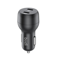 sky Budi CC108R PD 40W USB C+C car charger
