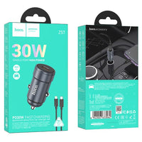 hoco Z57 Glorious single-port PD30W car charger set(C to iP)
