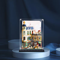 Display King -Acrylic display case with screw for LEGO® Shopping Street 11371
