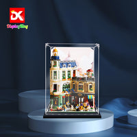 Display King -Acrylic display case with screw for LEGO® Shopping Street 11371
