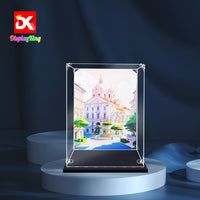 Display King -Acrylic display case with screw for LEGO® Shopping Street 11371

