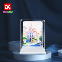 Display King -Acrylic display case with screw for LEGO® Shopping Street 11371
