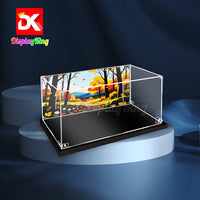 Display King -Acrylic display case with screw for LEGO® Autumn Cottage Garden 11372
