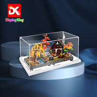 Display King -Acrylic display case with screw for LEGO® Autumn Cottage Garden 11372
