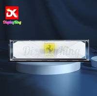 Display King -Acrylic display case with screw for LEGO® Ferrari F2004 & Michael Schumacher 11375
