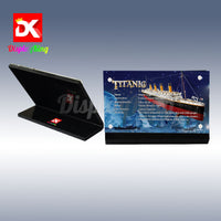 Display King - Acrylic display plaque for Lego Titanic 10294
