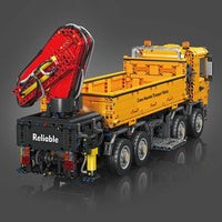 MOULD KING 17050 Actros Self-Loading Crane With Motor with 4012 Pieces