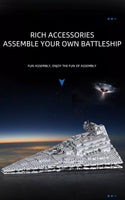 5162PCS Star Destroyer Empire Ship Over Jedha City Building Block Model New
