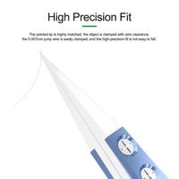 RELIFE RT-11E Precision Titanium Alloy Ceramic Straight Tweezer
