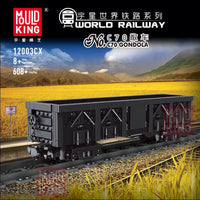 MOULD KING 12003 QJ Steam Locomotives with 1552 Pieces
