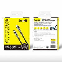 sky Budi DC129TT12B 1.2m 65W Type-C to C Cable
