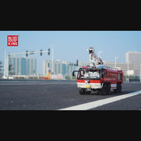 MOULD KING 19004S RC Pneumatic Airport Rescue Vehicle Building Set | 6,653 PCS