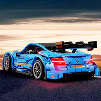 MOULD KING 13073 Blue Mercedes-Benz AMG C63 DTM with 1989 Pieces
