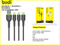 sky Budi DC158T10W 1m USB-A to C cable
