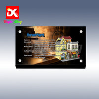 Display King - Acrylic display plaque for MOULD KING Novatown Coffee House 16008
