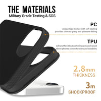 iPhone 16e / 17e Rhinos Rugged Shockproof Case Cover With Magnetic Ring
