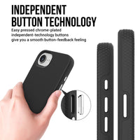 iPhone 16e / 17e Rhinos Rugged Shockproof Case Cover With Magnetic Ring
