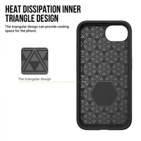 iPhone 16e / 17e Rhinos Rugged Shockproof Case Cover With Magnetic Ring
