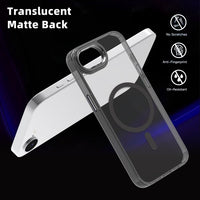 iPhone 16e BLACKTECH Ultra Clear (MagSafe Compatible) - Black
