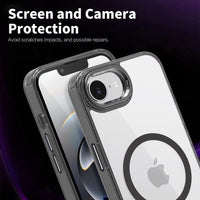 iPhone 16e BLACKTECH Ultra Clear (MagSafe Compatible) - Black
