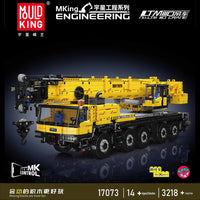 Mould King 17073/17074 LTM 1110 Mobile Crane Building Set | 3,218 Pcs
