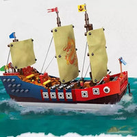 JIESTAR Building Blocks MOC 58001 Heros Ship boat Kids Adult Construction Toy