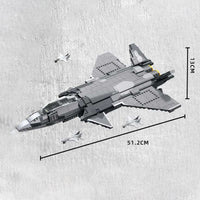 JIESTAR 61057 Glorious Mission J-20 with 1365 Pieces
