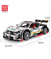 MOULD KING 13075 AMG C63 DTM Sport Racing Car Building Blocks Toy Set
