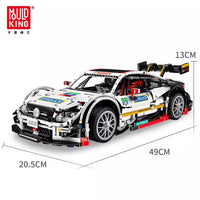 MOULD KING 13075 AMG C63 DTM Sport Racing Car Building Blocks Toy Set