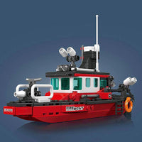 MOULD KING 10082 Fire Boat with 315 Pieces
