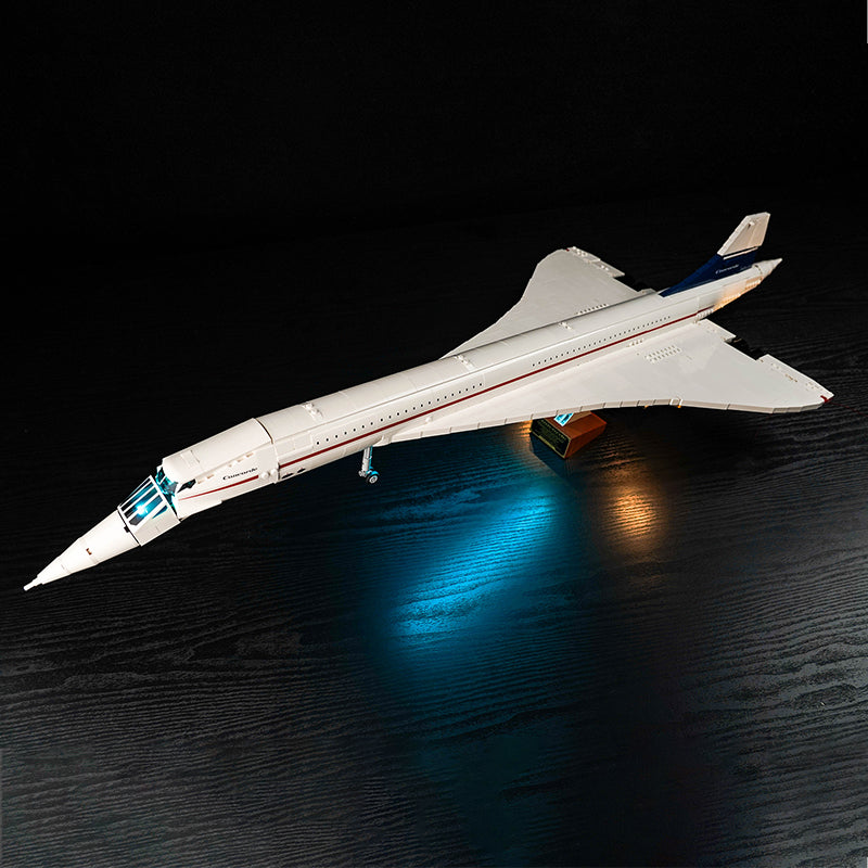 Brick Shine -  Light Kit for  LEGO® Concorde 10318