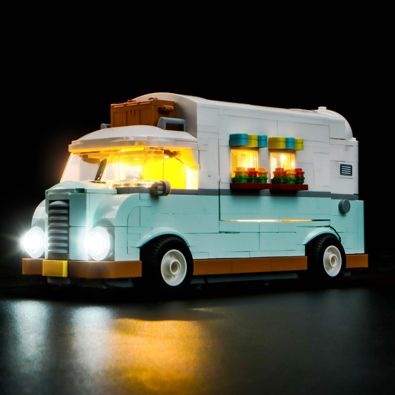Brick Shine - Light Kit for LEGO® Friendship Camper Van Adventure 42663