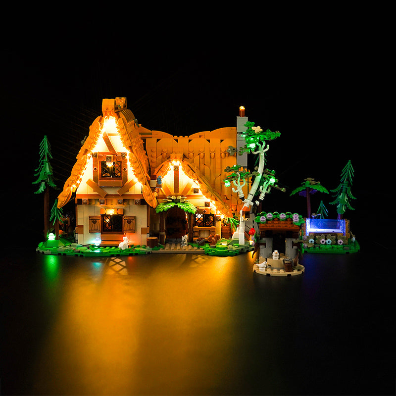 Brick Shine  GC Light Kit for LEGO® Snow White and the Seven DwarfsCottage 43242