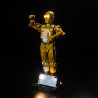 Brick Shine - Light Kit for LEGO® C-3po 75398
