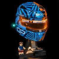 Brick Shine GC Light Kit for LEGO® McLaren Mastercard F1® Team Oscar Piastri Helmet 43017
