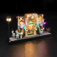 Brick Shine - Light Kit for LEGO® French Café 10362
