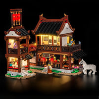 Brick Shine GC Light Kit for LEGO® Ancient Moon-Gazing Inn 80121
