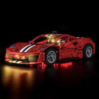 Brick Shine GC Light Kit for LEGO® Ferrari 488 Pista Car 42235
