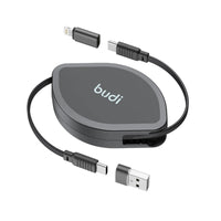 sky Budi DC535B 1m 4 in 1 65W/20W Type-C to Lightning Cable
