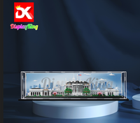 Display King - Acrylic display case for LEGO® The White House 21054
