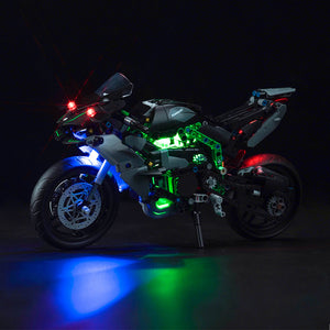 Brick Shine GC Light Kit for LEGO® Kawasaki Ninja H2R Motorcycle 42170